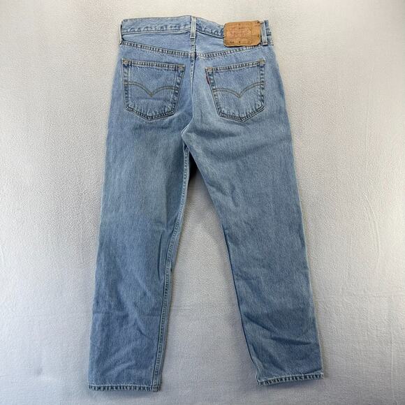Levi's Other - Vintage Levis Jeans Men's 33x30 Fits 31x30 Blue Colombia made Paper Tag 2002 y2k